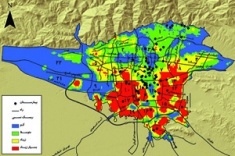 پهنه‌بندی ریسک مخاطرات چندگانه در شهر تهران